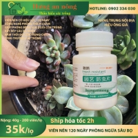 Lọ viên nén Boron 200 viên hiệu lực đến 120 ngày, ngừa côn trùng rầy rệp s.âu bọ nhện, nấm thối do côn trùng hút chích