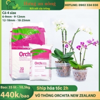 Bao 35 lít Vỏ Thông Orchiata New Zaeland giá thể trồng lan, ươm kie lan, trồng kiểng lá.