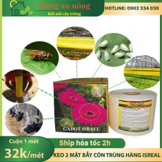 1 mét keo 2 mặt bẫy ong ruồi côn trùng có cánh, hàng Israel