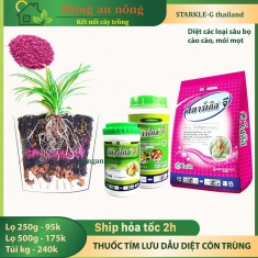 Starle-G thuốc tím lưu dẫn diệt côn trùng hàng Thailand lọ 500g