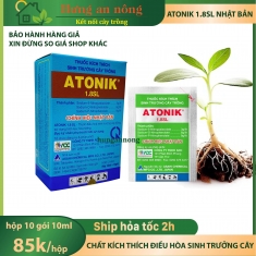 Hộp 10 gói - ATONIK 1.8SL Nhật Bản chất kích thích điều hòa sinh trưởng điều hòa cây trồng thế hệ mới ( xem trong mô tả )