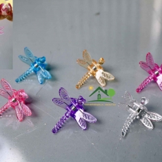 50 Kẹp chuồn chuồn size lớn cố định cành lan trang trí cây cảnh có 6 màu ( mã 04 ) khách chọn màu inbox