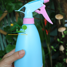 Bình Tưới Cây Mini Màu Xanh Hồng 500ml
