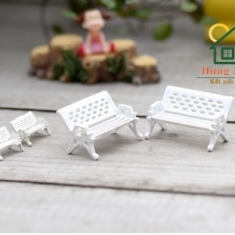 TT43 - GHẾ TRẮNG CÔNG VIÊN 